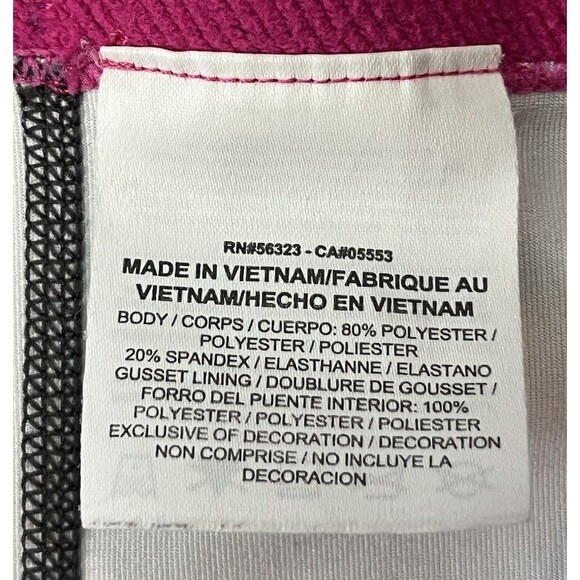 Nike Pro Dri-Fit Spandex Running Compression Shorts Pink/Blue Women’s Sz Medium - Picture 7 of 7